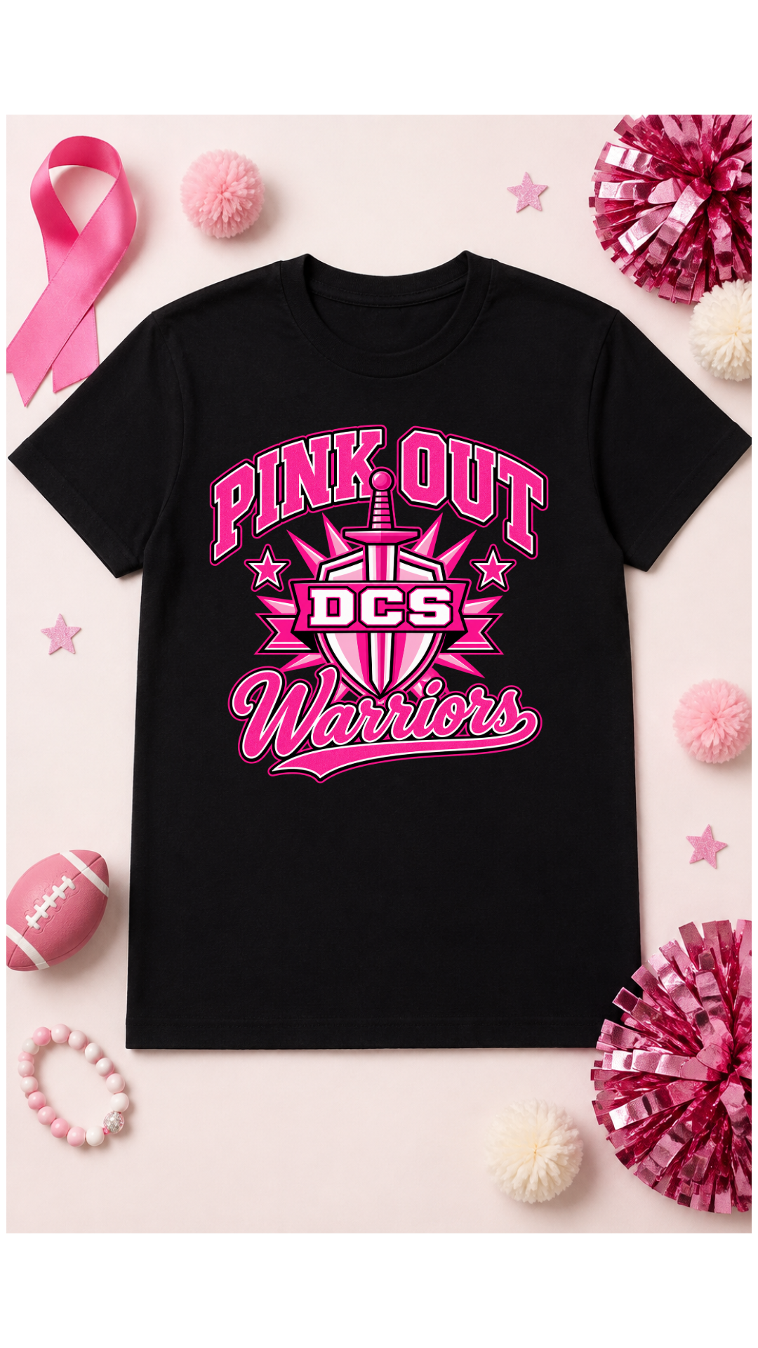 Pink Out School Spirit Tee