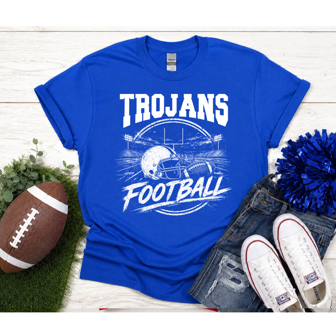Custom School Football Tee/Crewneck/Hoodie