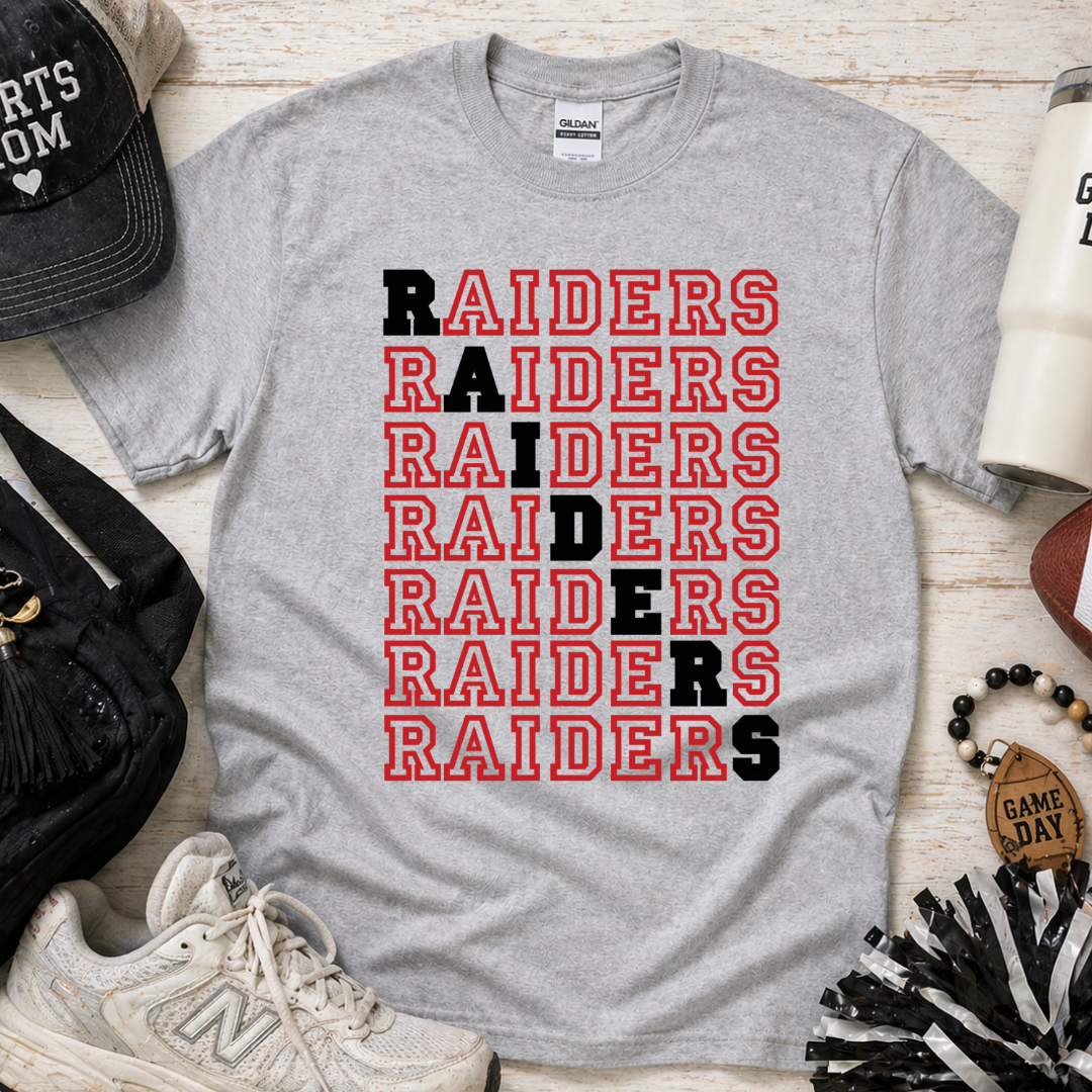 Custom School Spirit Repeat Tee